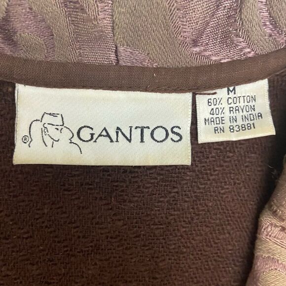 Vintage Gantos Quilted Bolero Jacket - Picture 6 of 9